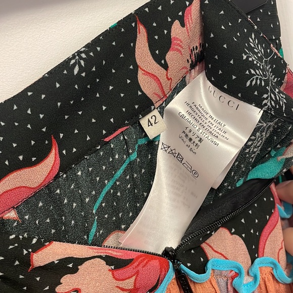 GUCCI maxi floral skirt - Picture 4 of 5